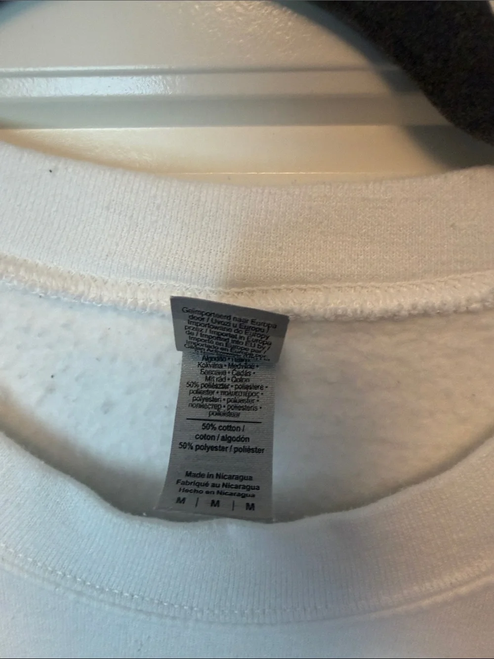 White 'Athens Georgia' Crewneck Sweatshirt